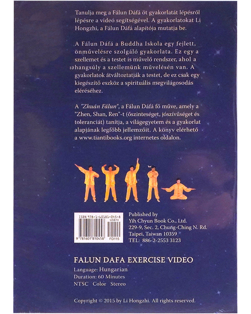 Falun Dafa Exercise Video DVD - Hungarian