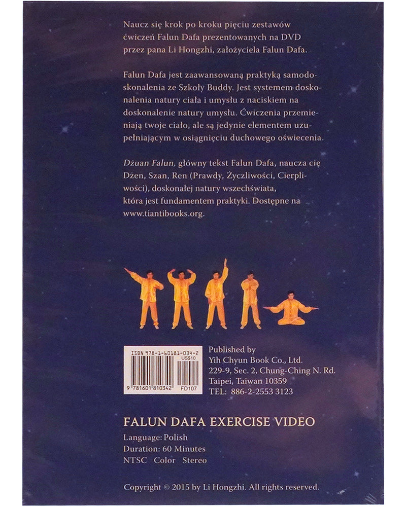 Falun Dafa Exercise Video DVD - Polish